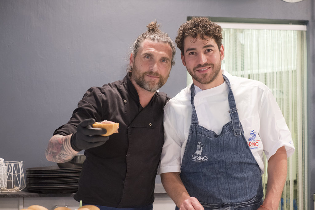 Chef Federico Gualtieri e Mr. Sbrino